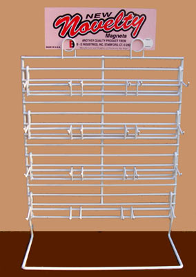 Counter Display Rack, 15", Holds 144 Magnets (12 x 12 unique categories)