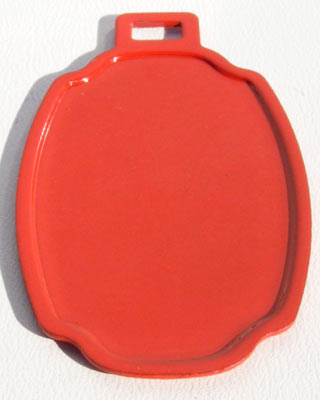 Engraveable Barrel, 30x54 mm, Glossy Red, Stainless-Steel