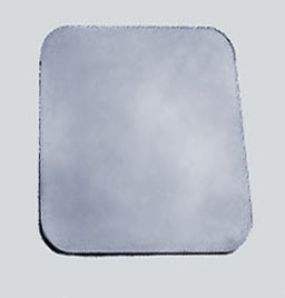Industrial Blank, Square, 28x28 mm, Stainless Steel