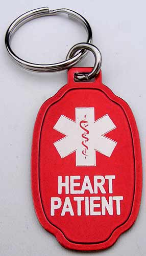 Key-Chain Assortment, Engraved, Medical Life Savers, Stainless