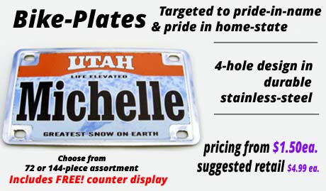 Bike plate 4th panel