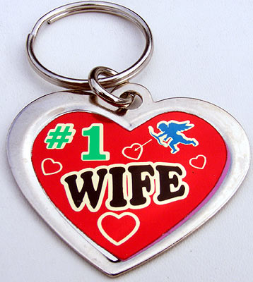 Key-Chain Assortment, Women in our Lives, Stainless-Steel