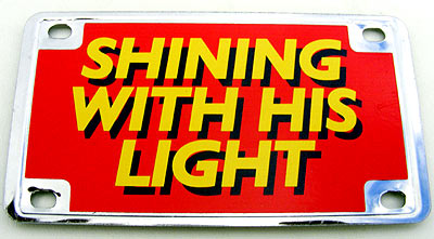Bike Plate/Magnet Assortment, Stainless, Prayers