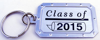 Key-Chain Assortment, Class Of, etc, Stainless-Steel