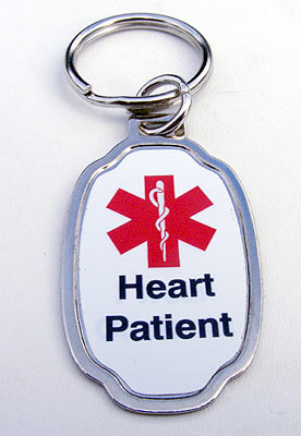 Key-Chain Assortment, Medical Life Savers, Stainless-Steel