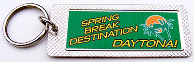 Key-Chain Assortment, Spring Break, Stainless-Steel
