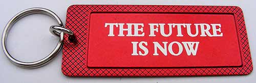 Key-Chain Assortment, Engraved, Motivational, Red, Stainless